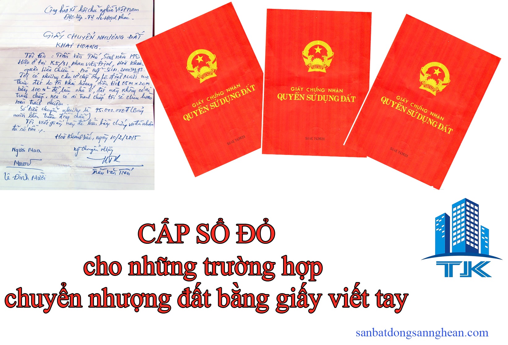 nha-nuoc-se-cap-so-do-cho-nhung-truong-hop-chuyen-nhuong-dat-bang-giay-viet-tay